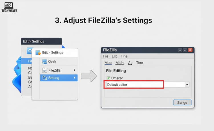 Adjust FileZilla’s Settings