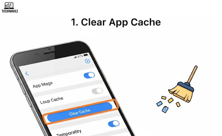 Clear App Cache