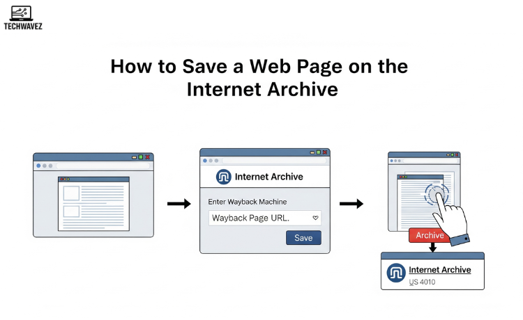 How to Save a Web Page on the Internet Archive