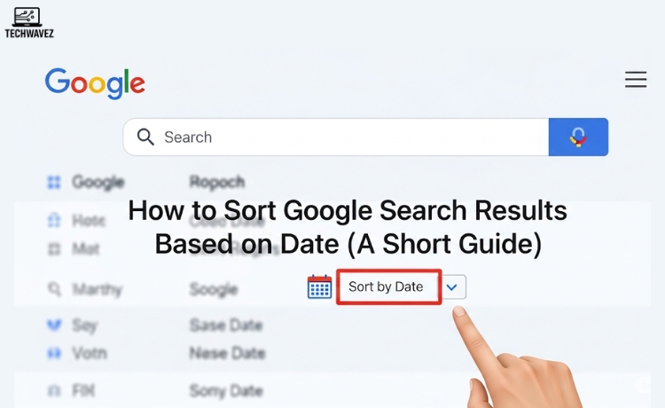 How to Sort Google Search Results Based on Date