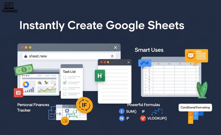 Instantly Create Google Sheets