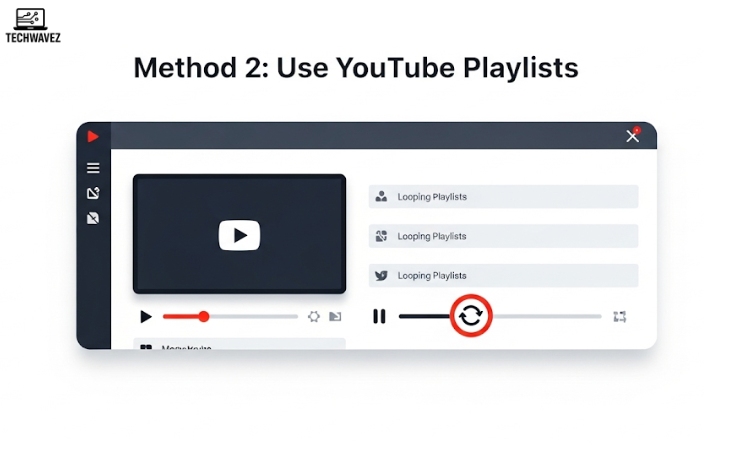 Method 2: Use YouTube Playlists
