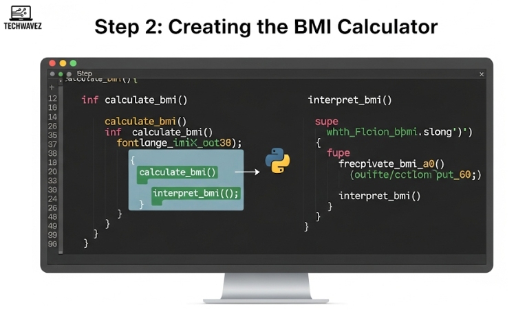 Step 2: Creating the BMI Calculator