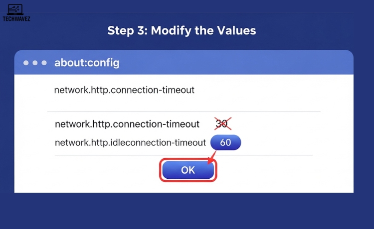 Step 3: Modify the Values
