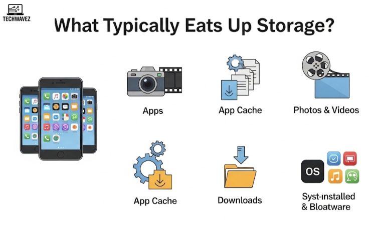 What Typically Eats Up Storage